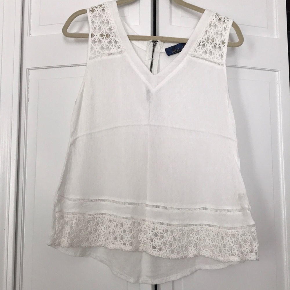 Francesca’s White Tank